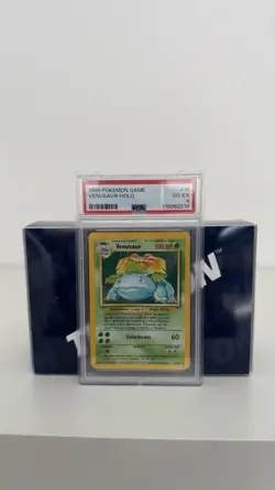 Pokemon TCG Venusaur Holo Card Base Set 15/102 PSA 4 - Image 1