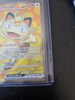 Pokemon TCG Meowth EX Perfect Order Full Art 107/088 Near Mint - Image 2