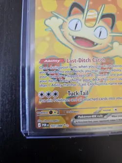 Pokemon TCG Meowth EX Perfect Order Full Art 107/088 Near Mint - Image 3