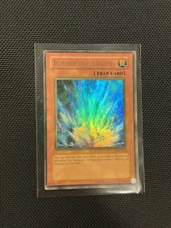 Yugioh - Faded - Torrential Tribute LON-025 Labyrinth of Nightmare Misprint - Image 1