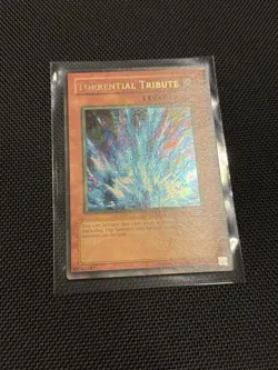 Yugioh - Faded - Torrential Tribute LON-025 Labyrinth of Nightmare Misprint - Image 4