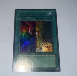 Yugioh Change of Heart MRD-060 Ultra Rare Original Print Unl (LP) - Image 1