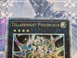 BLMR-EN083 Tellarknight Ptolemaeus QC Secret Rare 1st Edition Near Mint YuGiOh - Image 3