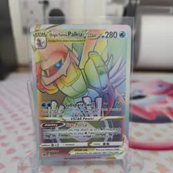 Origin Forme Palkia VSTAR 192/189 Rainbow Rare Astral Radiance Pokemon Holo NM - Image 1