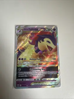 Pokemon TCG Hisuian Typhlosion VSTAR Astral Radiance Ultra Rare Card 054/189 - Image 1