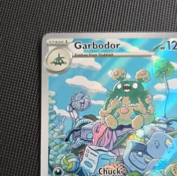 Pokemon TCG Garbodor Holo Illustration Rare Card PSA 10 Paradox Rift 204/182 - Image 2