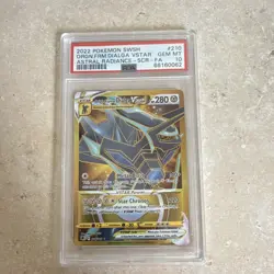 2022 Pokemon Astral Radiance Dialga VSTAR Secret Rare 210/189 PSA 10 - Image 1