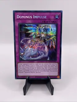 Yugioh Dominus Impulse MP25-EN116 1st Edition Prismatic Secret Rare NM - Image 1