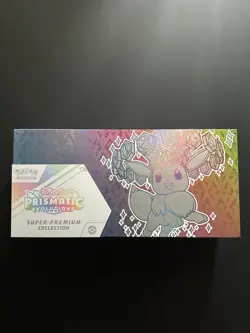 Pokemon Prismatic Evolutions Super Premium Collection SPC Factory Sealed Eevee - Image 1