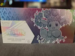Prismatic Evolutions Super Premium Collection Box SPC Factory Sealed Pokemon TCG - Image 1