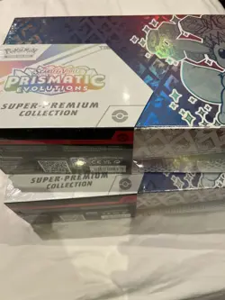 2x Pokemon TCG Prismatic Evolutions Super Premium Collection SPC Factory Sealed - Image 1