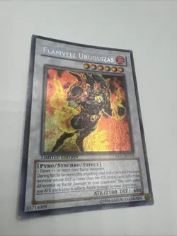 Yugioh Flamvell Uruquizas HA01-EN024 Secret Rare Limited Edition LP/NM - Image 5