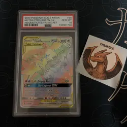 2019 Pokemon Sun & Moon Mltrs/Zpds/Artcn GX Hidden Fates-Fa Secret PSA 10 - Image 1
