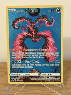 Galarian Moltres SWSH284 - Sword & Shield Black Star Promo - Pokemon - NM - Image 1