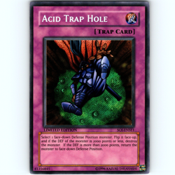 Yugioh Acid Trap Hole SOI-ENSE1 Limited Edition Secret Rare Holo - NM 💎 - Image 1