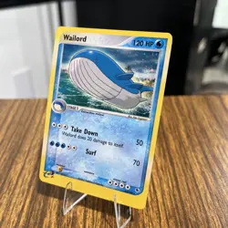 Pokemon TCG Wailord Holo EX Ruby Sapphire Card 14/109 Excellent Condition - Image 4