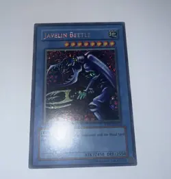 Yugioh Javelin Beetle PP01-EN013 Secret Rare “Misprint” (NM) - Image 1