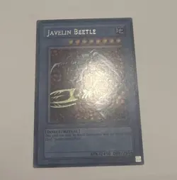 Yugioh Javelin Beetle PP01-EN013 Secret Rare “Misprint” (NM) - Image 4
