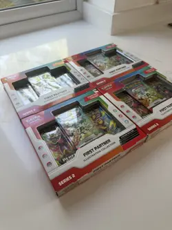 4x Pokemon TCG: First Partner Illustration Collection—Series 2 New And Sealed - Image 2