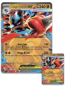 Pokemon TCG Mega Lucario EX Figure Collection Box Brand New & Sealed - Image 3