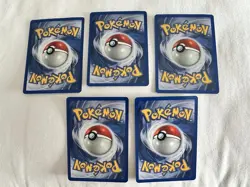 Pokemon TCG Bellsprout Jungle Card 49/64 Bundle x 5 LP/NM - Image 3