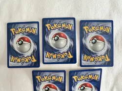 Pokemon TCG Bellsprout Jungle Card 49/64 Bundle x 5 LP/NM - Image 5