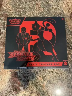 Pokemon TCG Scarlet & Violet Destined Rivals Elite Trainer Box Etb Pokemon Rival - Image 1