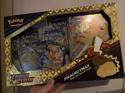 Pokemon TCG Sword & Shield Crown Zenith Pikachu VMAX Special Collection - Image 1