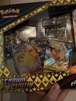 Pokemon TCG Sword & Shield Crown Zenith Pikachu VMAX Special Collection - Image 3