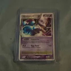 Nintendo Pokemon TCG Mewtwo LV.X 144/146 Legends Awakened Holo English Rare - Image 1