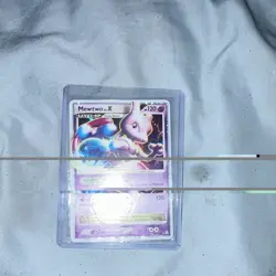 Nintendo Pokemon TCG Mewtwo LV.X 144/146 Legends Awakened Holo English Rare - Image 4