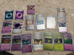 Pokemon TCG Pitch Black Hide ‘n’ Sneak 60 Card Deck with 13 Holo Cards - Image 1