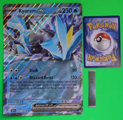 Kyurem ex 028/086 - OVERSIZE Holofoil Promo Card - Black Bolt - Pokemon TCG #2 - Image 1