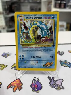 Pokemon TCG Misty's Gyarados Holo Rare Gym Challenge 13/132 Unlimited Edition - Image 1