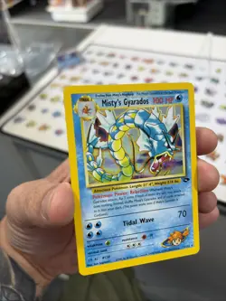 Pokemon TCG Misty's Gyarados Holo Rare Gym Challenge 13/132 Unlimited Edition - Image 3
