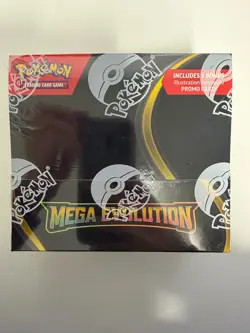 Pokemon TCG: Mega Evolutions Enhanced Booster Box Sealed Base Set - Image 1