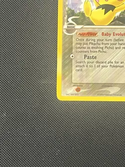Pokemon Pichu TCG Holon Phantoms Card 76/110 Regular Common Non-Holo NM/LP - Image 5