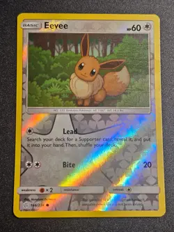 Pokemon TCG - Eevee 166/236 Reverse Holo Cosmic Eclipse - Image 1