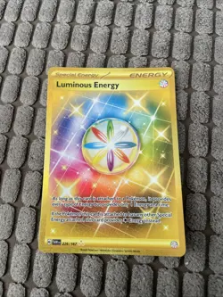 Pokemon TCG Luminous Energy Twilight Masquerade Holo Hyper Rare Card 226/167 - Image 1