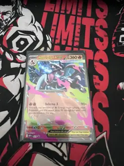 Pokemon TCG Mega Evolution Promo Mega Charizard X EX NM Card - Image 1