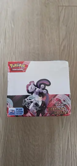 Pokemon TCG Destined Rivals Booster Box Sealed - Tear on side/read description - Image 1
