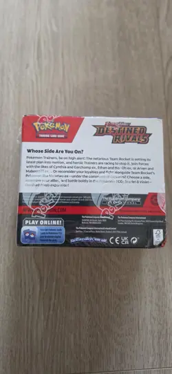 Pokemon TCG Destined Rivals Booster Box Sealed - Tear on side/read description - Image 3