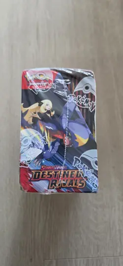Pokemon TCG Destined Rivals Booster Box Sealed - Tear on side/read description - Image 4