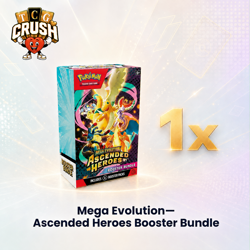 Pokemon TCG Mega Evolution Ascended Heroes Booster Bundle 6 Packs ENG - Image 1