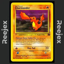 Charmander - 50/82 - Common - Team Rocket - Pokemon Card - LP - Image 1
