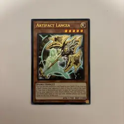 YuGiOh! Artifact Lancea - Ultra Rare 1st Edition NM - DUDE-EN033 - Image 1