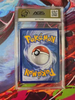 Pokemon Team Rockets Meowth Card 203/182 Destined Rivals AGS 10 GEM MINT - Image 2