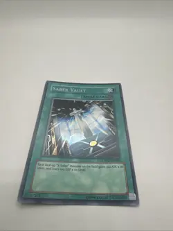 YuGiOh Yu-Gi-Oh 5D's The Shining Darkness Secret Rare Saber Vault TSHD-EN086 - Image 2