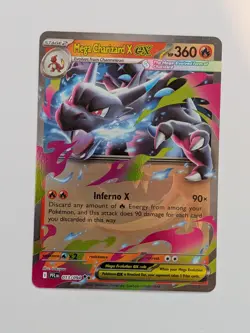 Pokemon Mega Charizard X ex Phantasmal Flames #013/094 NM TCG - Image 1