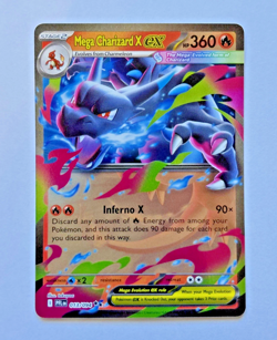 Pokemon TCG Mega Charizard X ex 013/094 Phantasmal Flames NM/M x1 - Image 1